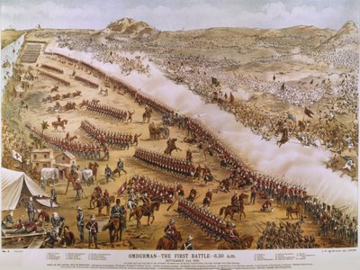 Omdurman, La Prima Battaglia - 6:30 del mattino, 2 settembre 1898 da A. Sutherland